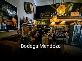 Reserve ahora una mesa en Bodega Mendoza
