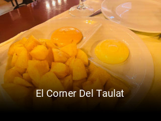 Reserve ahora una mesa en El Corner Del Taulat