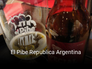 El Pibe Republica Argentina reserva