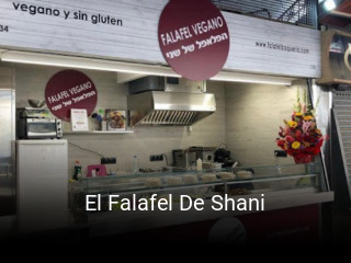 Reserve ahora una mesa en El Falafel De Shani