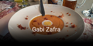 Gabi Zafra reservar en línea