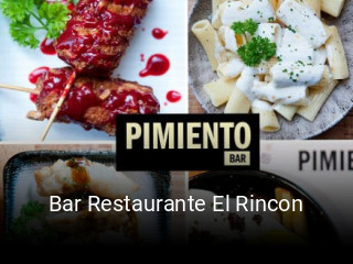 Bar Restaurante El Rincon reserva de mesa