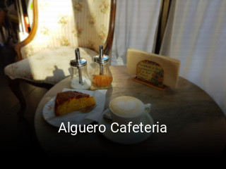 Alguero Cafeteria reservar mesa