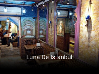 Luna De Istanbul reserva de mesa