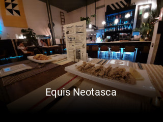 Reserve ahora una mesa en Equis Neotasca