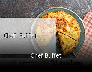 Chef Buffet reservar mesa