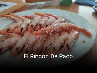 El Rincon De Paco reserva de mesa