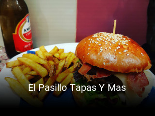 Reserve ahora una mesa en El Pasillo Tapas Y Mas