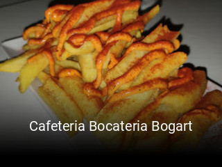 Cafeteria Bocateria Bogart reserva de mesa