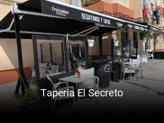 Taperia El Secreto reservar mesa