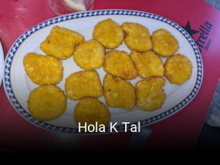 Hola K Tal reserva de mesa