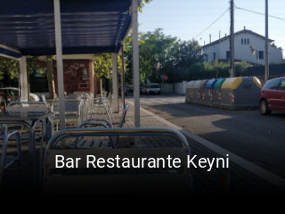 Reserve ahora una mesa en Bar Restaurante Keyni