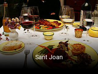 Reserve ahora una mesa en Sant Joan