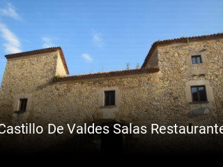 Reserve ahora una mesa en Castillo De Valdes Salas Restaurante