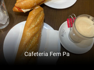 Cafeteria Fem Pa reservar en línea