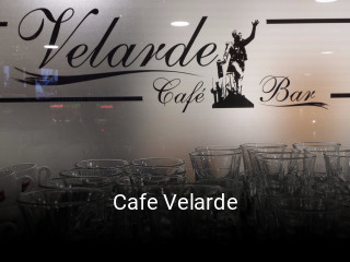 Cafe Velarde reserva de mesa