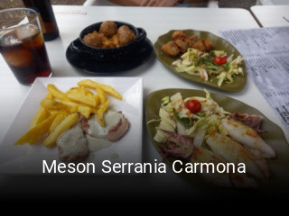 Reserve ahora una mesa en Meson Serrania Carmona