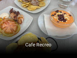 Cafe Recreo reservar mesa