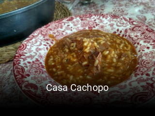 Casa Cachopo reserva de mesa