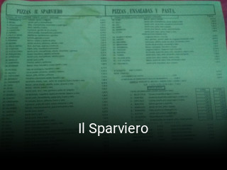 Reserve ahora una mesa en Il Sparviero