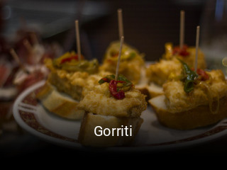 Reserve ahora una mesa en Gorriti