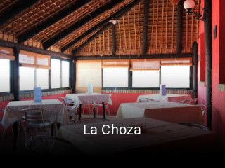Reserve ahora una mesa en La Choza