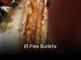 El Piex Burleta reserva de mesa