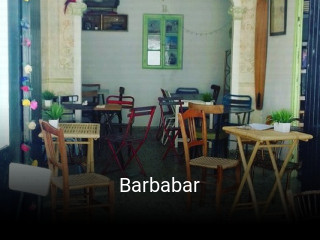 Reserve ahora una mesa en Barbabar