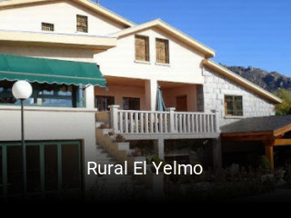 Rural El Yelmo reserva de mesa