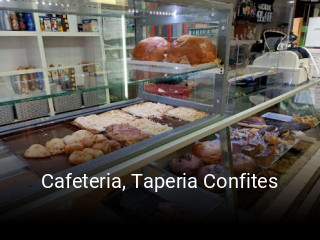 Cafeteria, Taperia Confites reserva de mesa