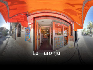 Reserve ahora una mesa en La Taronja