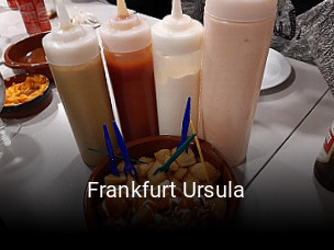 Frankfurt Ursula reserva de mesa