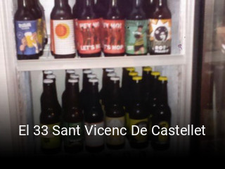 El 33 Sant Vicenc De Castellet reservar mesa