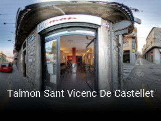Reserve ahora una mesa en Talmon Sant Vicenc De Castellet