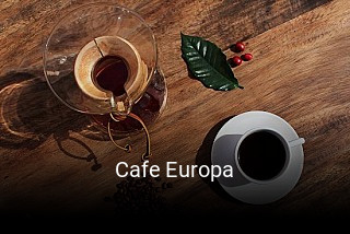 Cafe Europa reservar mesa