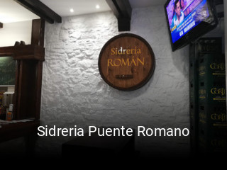 Reserve ahora una mesa en Sidreria Puente Romano