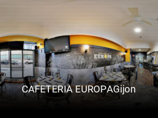 CAFETERIA EUROPAGijon reservar mesa