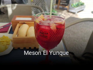 Meson El Yunque reserva de mesa