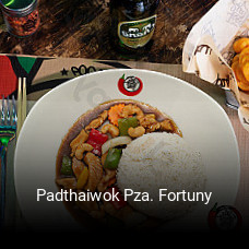Reserve ahora una mesa en Padthaiwok Pza. Fortuny