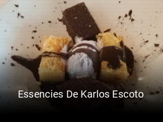 Essencies De Karlos Escoto reserva de mesa