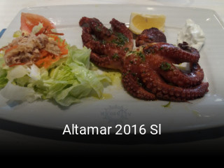 Reserve ahora una mesa en Altamar 2016 Sl