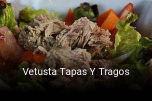Reserve ahora una mesa en Vetusta Tapas Y Tragos