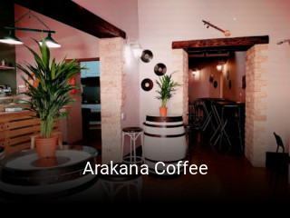 Arakana Coffee reservar mesa