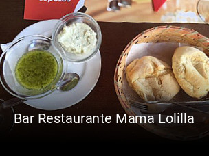 Reserve ahora una mesa en Bar Restaurante Mama Lolilla