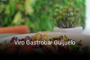 Reserve ahora una mesa en Viro Gastrobar Guijuelo
