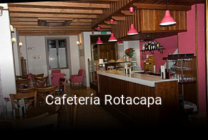 Cafetería Rotacapa reserva de mesa