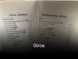 Giroa reserva