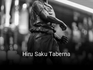 Hiru Saku Taberna reserva de mesa