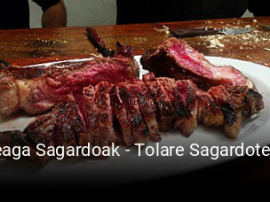 Reserve ahora una mesa en Lizeaga Sagardoak - Tolare Sagardotegia