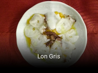 Lon Gris reservar mesa